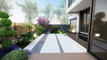 上海市闵行区富业路某宅花园