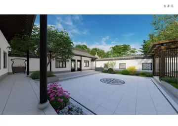 甘肃张掖某宅花园景观方案