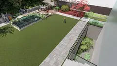 江苏南通某宅花园