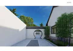 甘肃张掖某宅花园景观方案