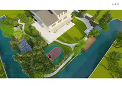 上海金山某宅花园景观