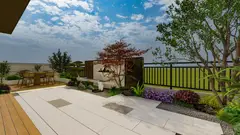 天津绿城庭院景观