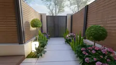 上海市闵行区富业路某宅花园