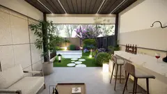 上海市闵行区富业路某宅花园