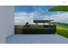 上海松江九亭某宅花园景观