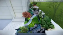 江苏泰州某宅庭院