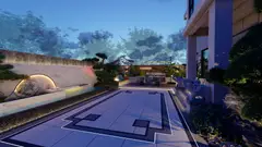 兰州某宅花园