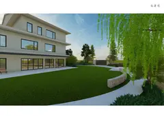 上海金山某宅花园景观