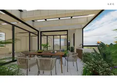 上海浦东某宅屋顶花园景观