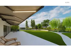 上海金山某宅花园景观