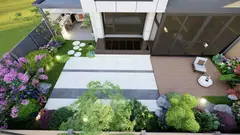 上海市闵行区富业路某宅花园