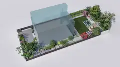 江苏南通某宅花园