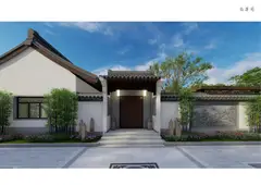 甘肃张掖某宅花园景观方案