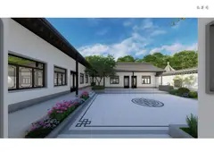 甘肃张掖某宅花园景观方案