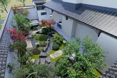 四川成都某宅花园