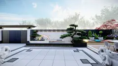 兰州某宅花园
