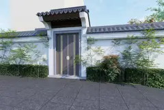 四川成都某宅花园