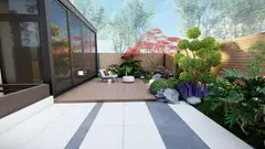 上海市闵行区富业路某宅花园
