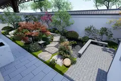 四川成都某宅花园
