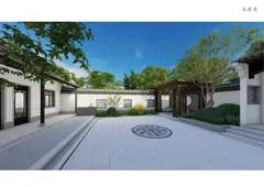 甘肃张掖某宅花园景观方案