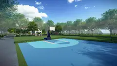 上海佘山东紫园某宅花园